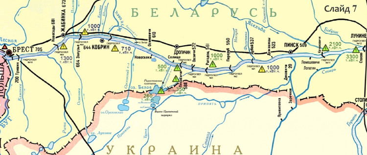 искусственный водный канал по Беларуси